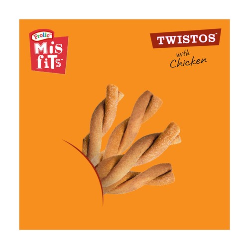 Misfits Twistos Dog Treats with Chicken thumbnail 3