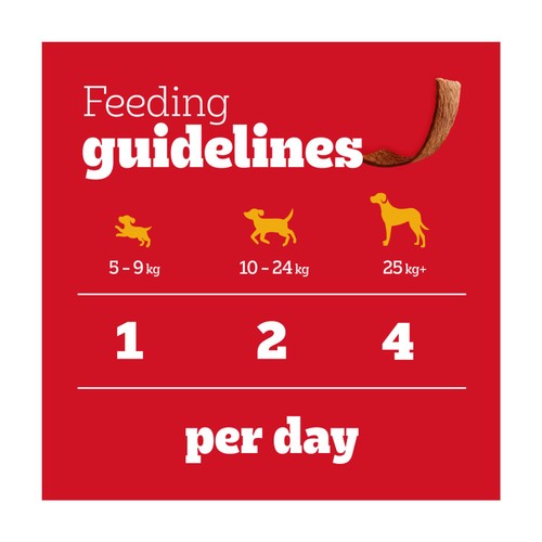 Pedigree Schmackos Adult Dog Treats Poultry Mix 20 Strips  thumbnail 3