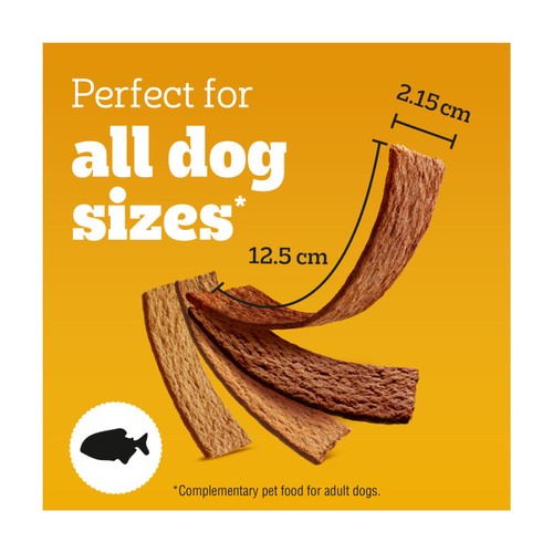 Pedigree Schmackos Adult Dog Treats Fish Mix 20 Strips thumbnail 2