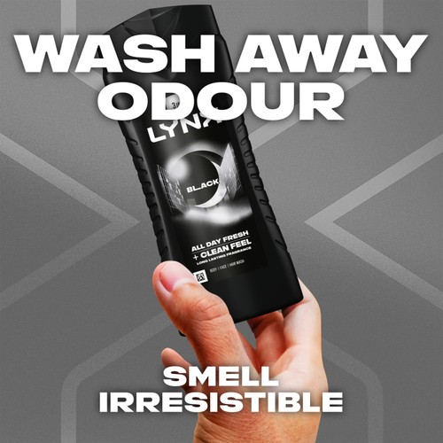 Lynx Black Shower Gel 500ml thumbnail 6