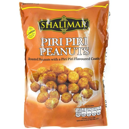 Shalimar Roasted Piri Piri Peanuts 150g