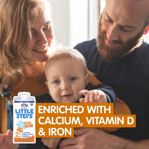 LITTLE STEPS Follow-On Baby Milk 6 Mth+ Ready-To-Use Formula Milk 200ml thumbnail 2