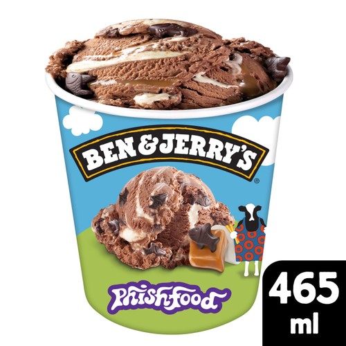 Ben & Jerry's Phish Food Chocolate & Marshmallow Ice Cream Tub