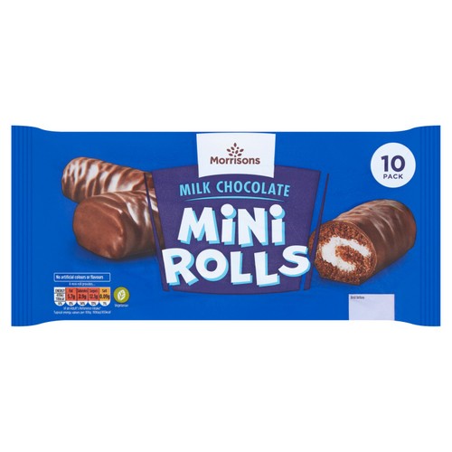 Morrisons Mini Chocolate Rolls