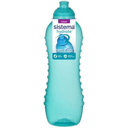 Sistema Hydrate 620ml Twist ‘n’ Sip Bottle (Colours Vary)