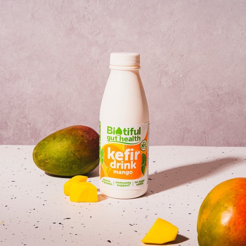 Biotiful Gut Health Kefir Milk Drink Mango 500ml thumbnail 5