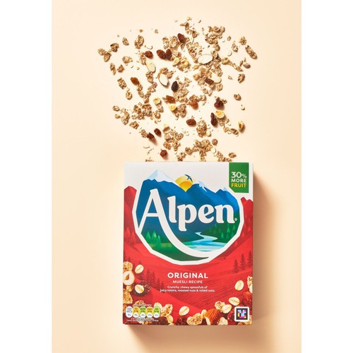 Alpen Original Muesli Breakfast Cereal 550g thumbnail 4