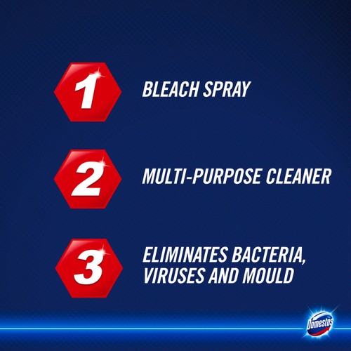Domestos Spray Bleach Multipurpose Cleaner 700ml thumbnail 4