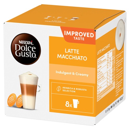 Nescafe Dolce Gusto Latte Macchiato 16 Capsules thumbnail 2