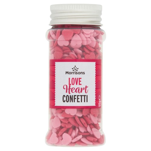 Morrisons Love Heart Sprinkles