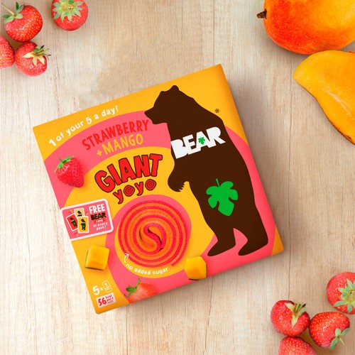 Bear Fruit Giant Strawberry & Mango Multipack thumbnail 3