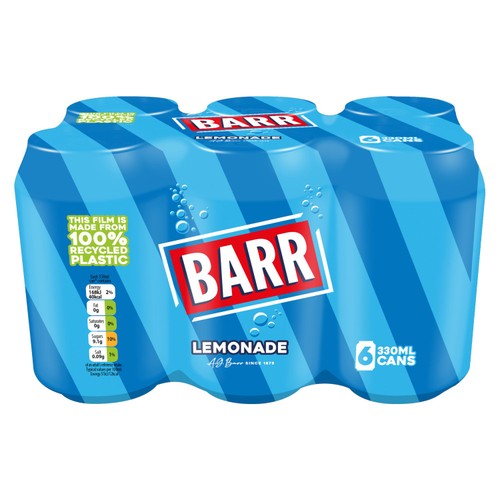 Barr Lemonade Cans