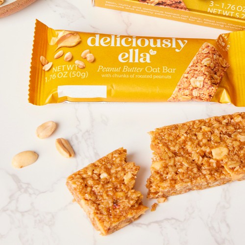 Deliciously Ella Peanut Butter Oat Bars Multipack 3x50g thumbnail 2