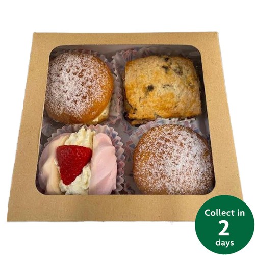 Cream Cake Selection (4 Pack) FTO