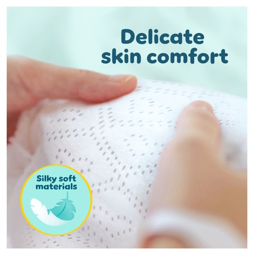 Pampers Premium Protection New Baby Size 2 76 Nappies Jumbo+ Pack thumbnail 4