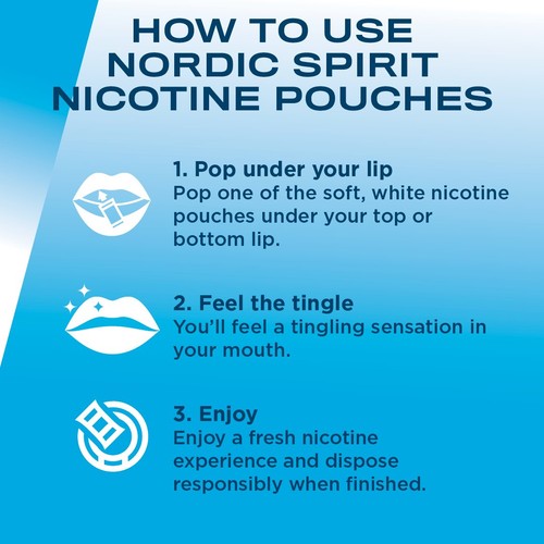 Nordic Spirit Mint Extra Strong Nicotine Pouches thumbnail 2
