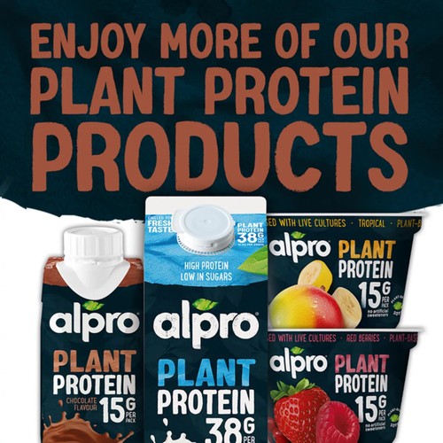 Alpro Soya High Protein Chocolate Long Life Drink 1L thumbnail 5