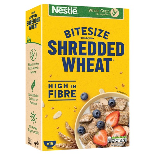 Nestle Shredded Wheat Bitesize Cereal 625g thumbnail 2