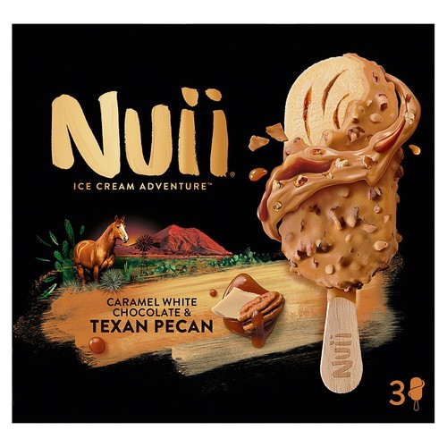 Nuii Caramel White Chocolate and Texan Pecan