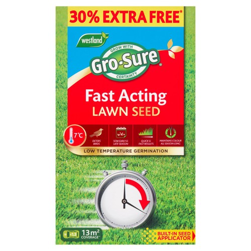 Gro-Sure  Fast Acting Lawn Seed 13m2