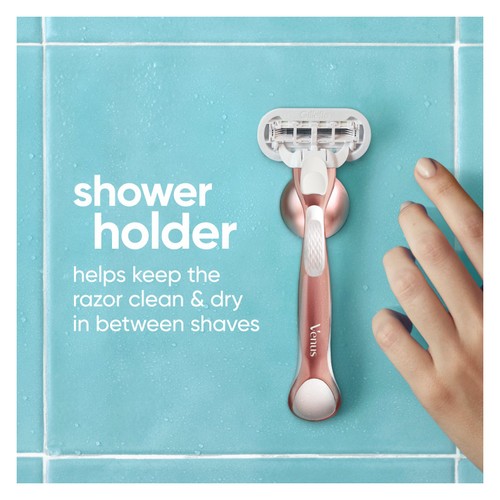 Gillette Venus Platinum Rose Gold Extra Smooth Sensitive Razor thumbnail 4