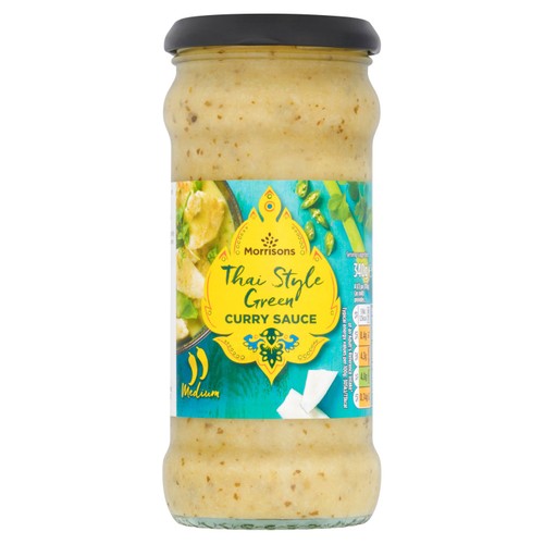 Morrisons Green Thai Style Green Curry Cooking Sauce 340g