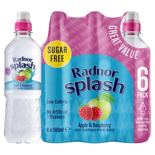 Radnor Splash Apple & Raspberry Flavoured Water