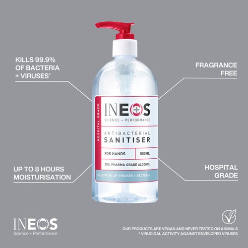 Ineos Anti Bacterial Sterile Sanitiser For Hands thumbnail 2