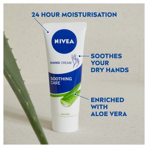 NIVEA Soothing Care Aloe Vera Hand Cream thumbnail 3