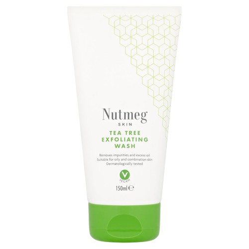 Nutmeg Tea Tree Exfoliator Wash