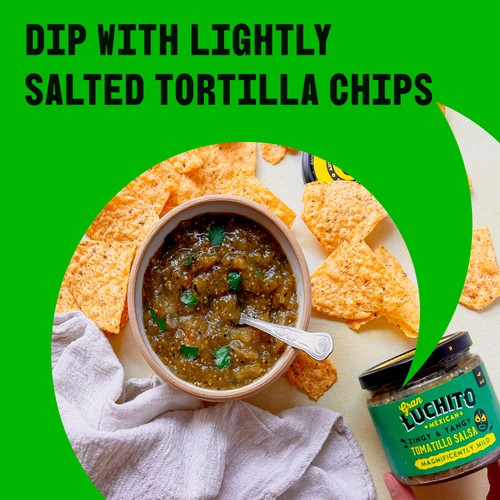 Gran Luchito Mexican Zingy & Tangy Tomatillo Salsa 300g thumbnail 3