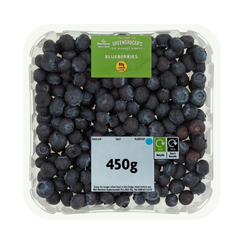 Morrisons Blueberries 450g