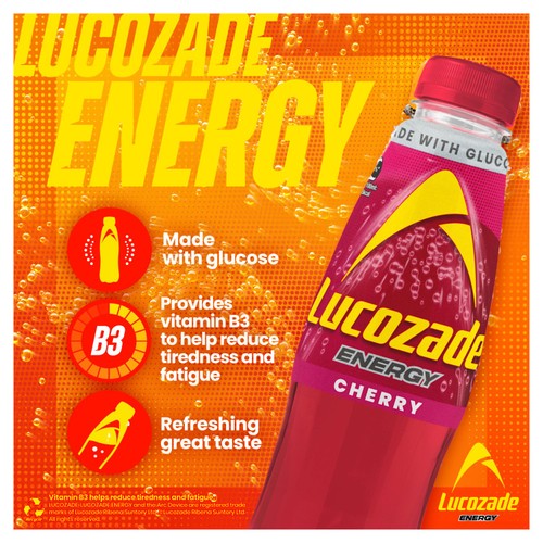 Lucozade Energy Wild Cherry thumbnail 3