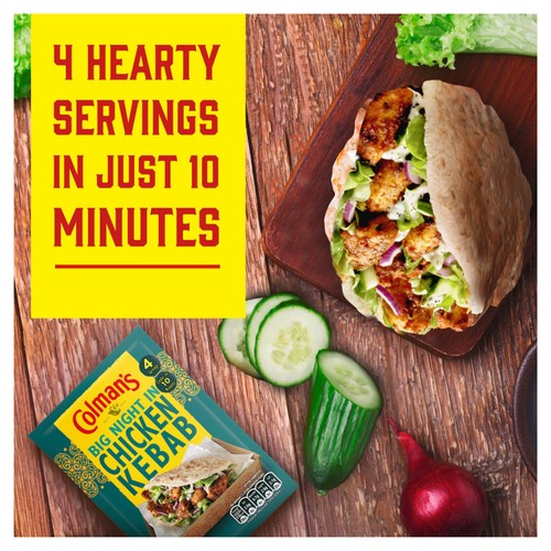 Colman's Weekend Wonders Meal Maker Recipe Mix Chicken Kebab 30g thumbnail 2