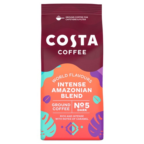 Costa Dark Amazonian Blend Ground For Cafetiere & Filter  thumbnail 2