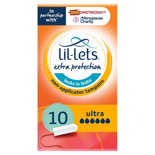 Lil-Lets Smartfit 10 Non-Applicator Tampons Ultra thumbnail 2