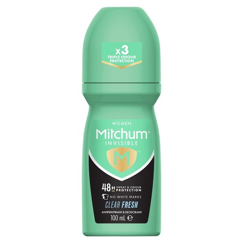 Mitchum Invisible Clear Fresh Roll On