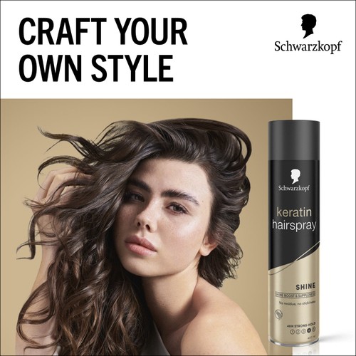 Schwarzkopf Keratin Hairspray thumbnail 3