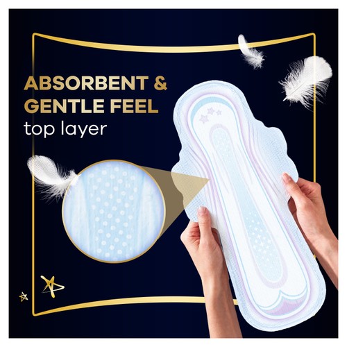 Always Ultra Secure Night Sanitary Pads With Wings Size 5 thumbnail 4