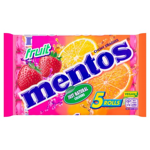 Mentos Chewy Fruit Sweets Multipack