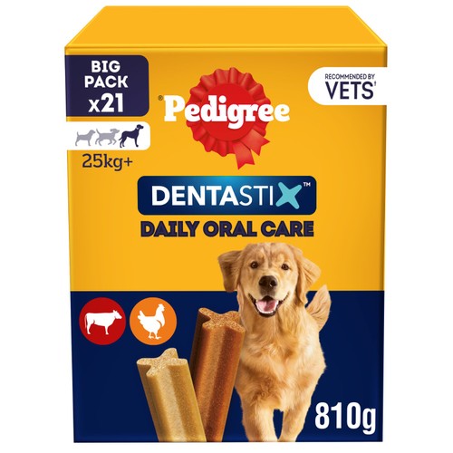 Pedigree Dentastix Daily Adult Large Dog Treats 21 x Dental Sticks