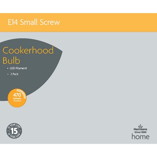 Morrisons Cookerhood Bulb E14 470 Lumens 4W