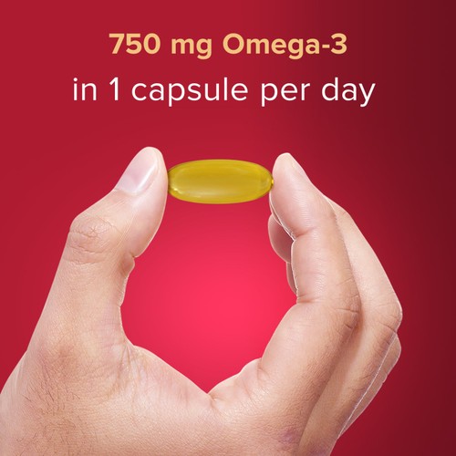 Seven Seas Omega-3 Fish Oil Extra Strength With Vitamin D Capsules thumbnail 3