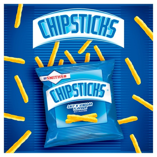 Smiths Chipsticks Snacks Salt & Vinegar  thumbnail 5