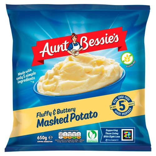 Aunt Bessie's Fluffy & Buttery Mashed Potato