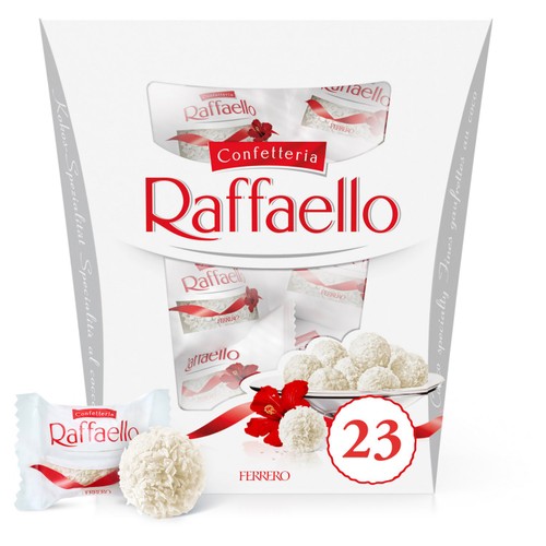 Ferrero Raffaello Coconut and Almond Pralines Gift Box 23 Pieces