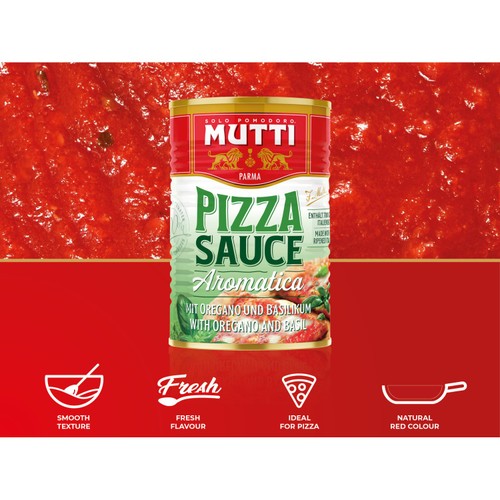 Mutti Pizza Sauce Aromatica 400g thumbnail 2