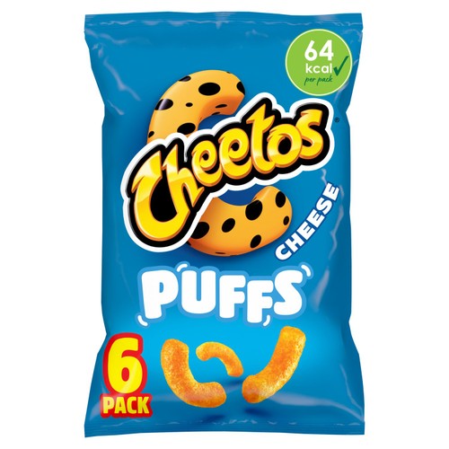 Cheetos Puffs Cheese Multipack Snacks Crisps thumbnail 2