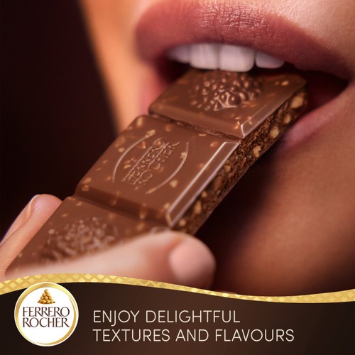 Ferrero Rocher Milk Chocolate & Hazelnut Bar thumbnail 4