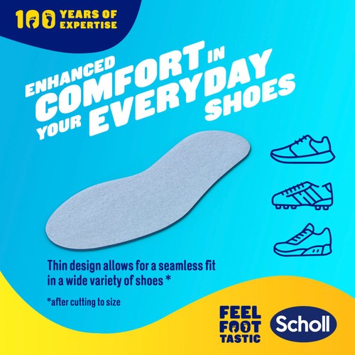 Scholl Shock Reducer Everyday Insoles One Pair thumbnail 3